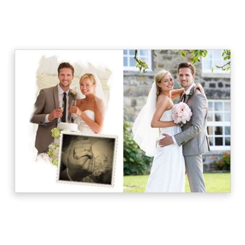 Hongu Album fotografico album portafoto a 20 tasche 32x33x4,5 cm fo...
