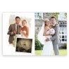 Hongu Album fotografico album portafoto a 20 tasche 32x33x4,5 cm fo...