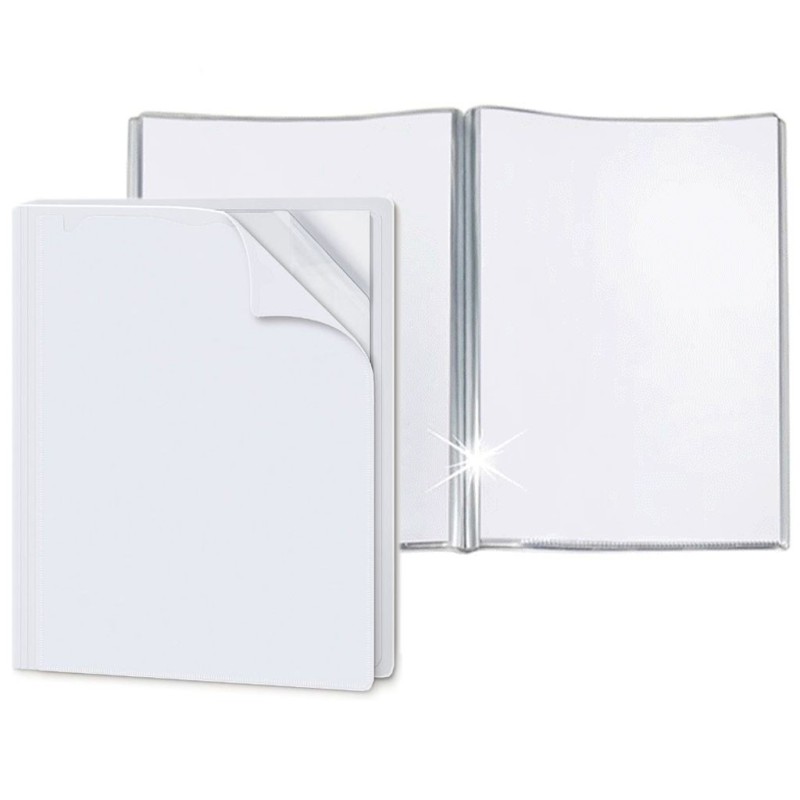 2x PORTALISTINI PORTALISTINO COPERTINA A4 BUSTE CON COPERTINA PERSONALIZZABILE