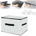 Scatola abiti salvaspazio armadio organizzatore contenitore vestiti 35x26x20cm