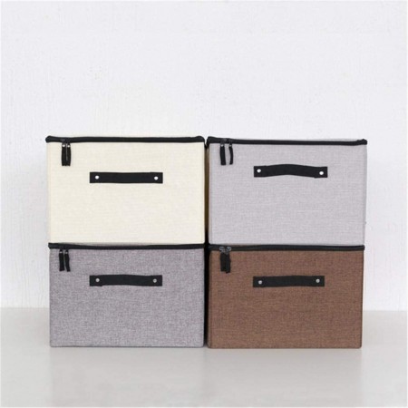 Scatola abiti salvaspazio armadio organizzatore contenitore vestiti 35x26x20cm