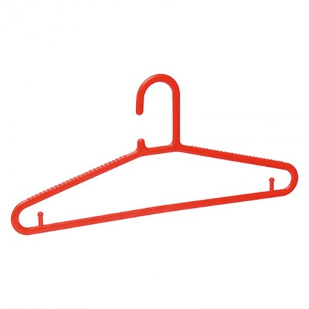 20 Grucce appendiabiti barra pantaloni plastica forte appendini colori assortiti