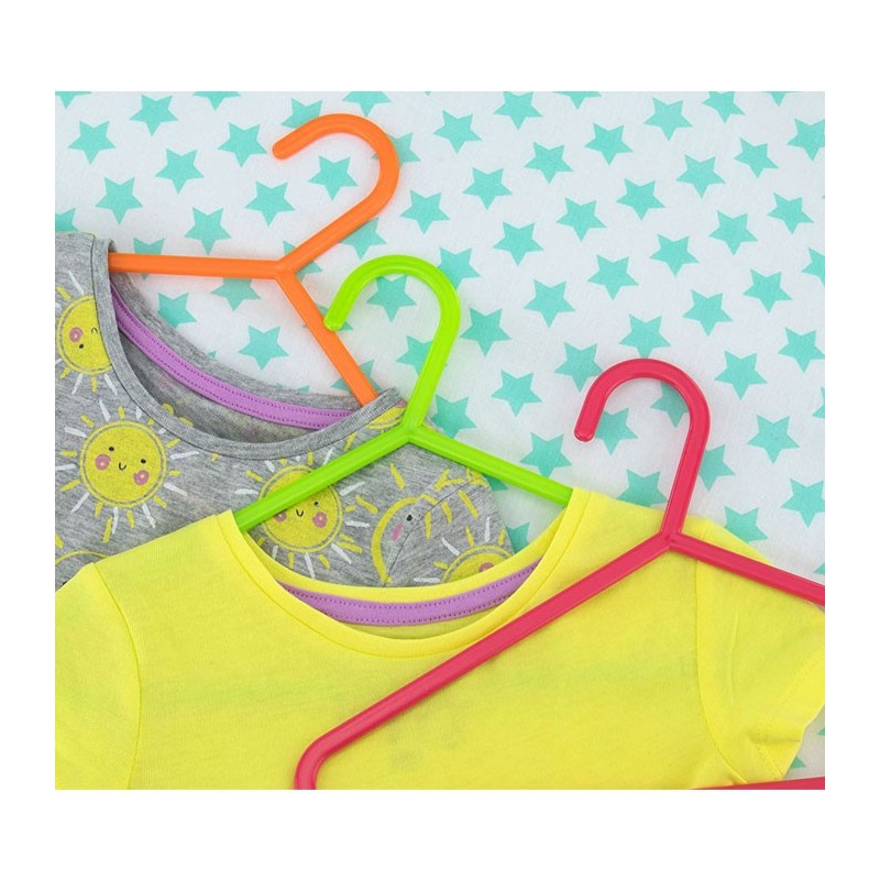 36 Grucce In Plastica Amber Home – Super Resistenti, Bianche, Antiscivolo, Barra Per Pantaloni, Carico 5 Kg L'una