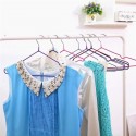 Set 20 Grucce metallo camicie Appendiabiti metallo acciaio salvaspazio 40cm blu