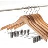 Hongu Elettronics 12x Grucce appendini appendiabiti in legno resist...