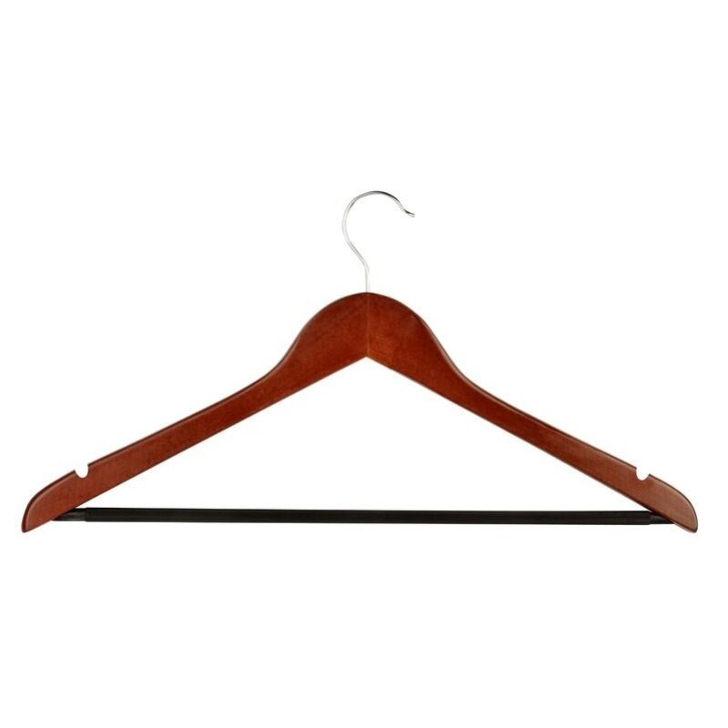 Hongu 12 Grucce Appendiabiti Legno Gancio Antiscivolo Appendini Gru...