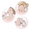 Hongu Set confezione regalo Black Illusion PROFUMO SPRAY LOZIONE CO...