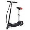 Monopattino con sellino E scooter elettrico bicicletta elettrica 120W full skate