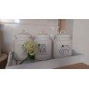 Hongu 1x BARATTOLO CERAMICA 17cm ZUCCHERO CAFFè SALE contenitore al...