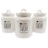 Hongu 1x BARATTOLO CERAMICA 17cm ZUCCHERO CAFFè SALE contenitore al...