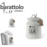 Hongu 1x BARATTOLO CERAMICA 17cm ZUCCHERO CAFFè SALE contenitore al...