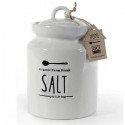 1x BARATTOLO CERAMICA 17cm SALE ZUCCHERO CAFFè contenitore alimenti cucina pasta