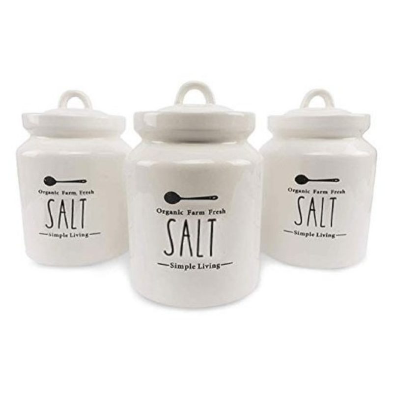 Hongu 1x BARATTOLO CERAMICA 17cm SALE ZUCCHERO CAFFè contenitore al...