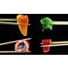 Hongu 20 Coppie 40 Bacchette Cinesi In legno cucina Giapponesi Sush...