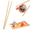 Hongu 20 Coppie 40 Bacchette Cinesi In legno 24 cm cucina Giappones...