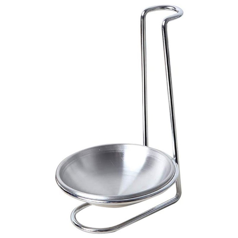 Poggiamestolo porta utensili cucchiaio da cucina acciaio inox 18cm mestoli stand