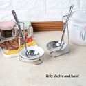 Poggiamestolo porta utensili cucchiaio da cucina acciaio inox 18cm mestoli stand