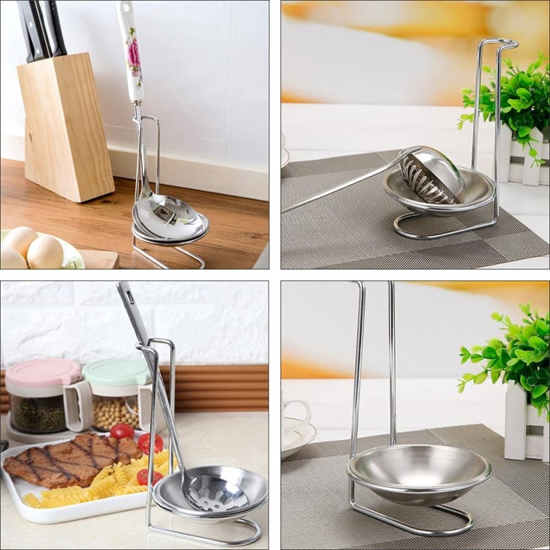 Hongu Poggiamestolo porta utensili cucchiaio da cucina acciaio inox...