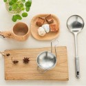 Poggiamestolo porta utensili cucchiaio da cucina acciaio inox 18cm mestoli stand