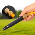 Kit pistola ugello tubo giardino in metallo getto forte pressione acqua auto