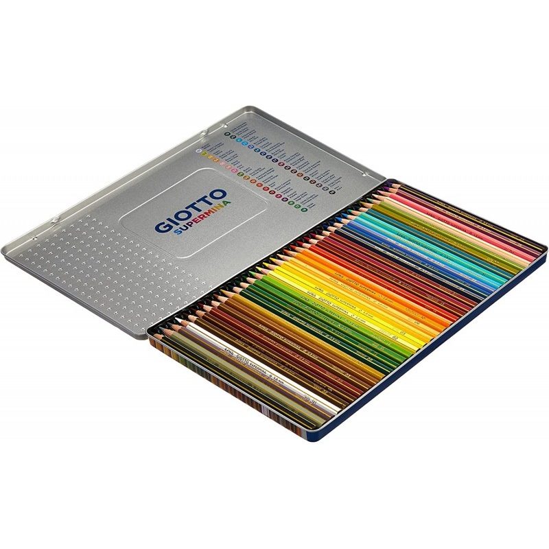 Giotto Matite Colorate FILA GIOTTO SUPERMINA 36 Colori in Astuccio ...