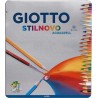 Giotto Matite Colorate Acquerellabili FILA GIOTTO STILNOVO 24 Color...