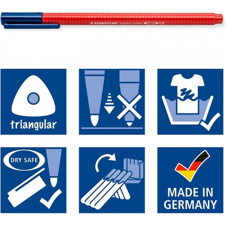 PENNARELLI Lattina 15 COLORI Assortiti punta 1mm STAEDTLER Brilliant colours