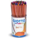 PASTELLI GIOTTO NATURALE 84 COLORI GIOTTO IN BARATTOLO ASSORTITI BAMBINI SCUOLA
