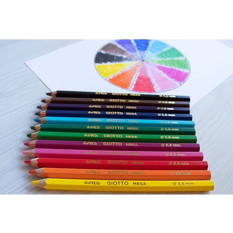 Giotto PASTELLI GIOTTO mega barattolo 24 colori assortiti Extralarg...