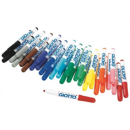 Pennarelli Giotto Turbo Giant 36 pz - PENNARELLI PUNTA GROSSA colori assortiti