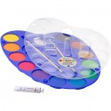 Kit Acquarelli per bambini in tavolozza set da 12 colori per pittura e disegno