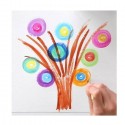 Kit Acquarelli per bambini in tavolozza set da 12 colori per pittura e disegno