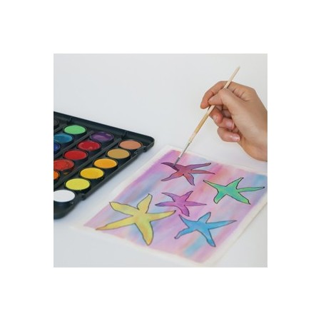 Kit Acquarelli per bambini in tavolozza set da 12 colori per pittura e disegno
