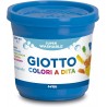 Giotto Colori a dita Giotto in barattoli da 6x200 ml multicolore pe...