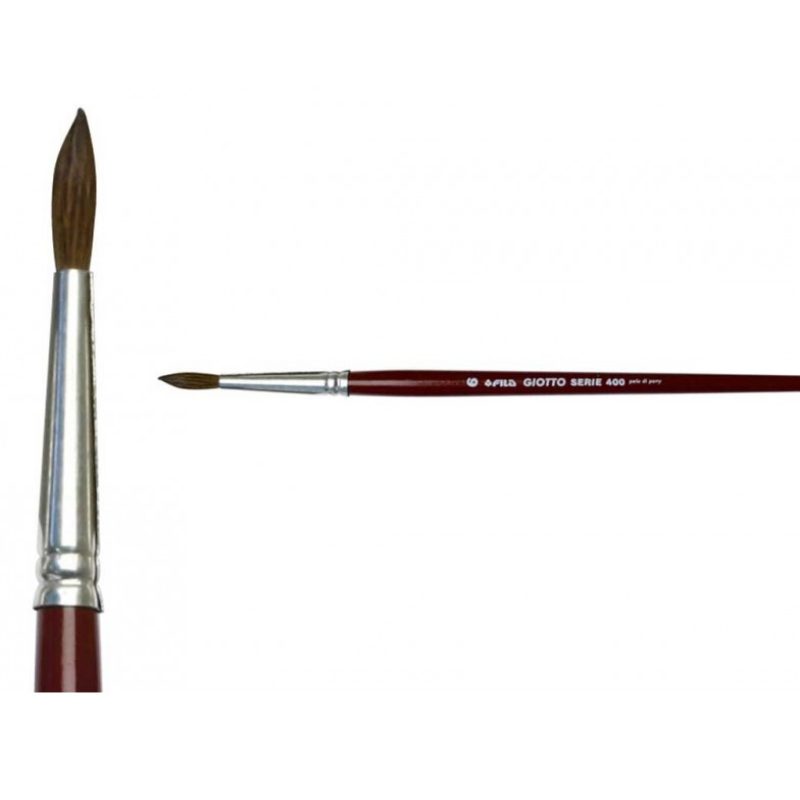 Giotto Set 156 pz Pennelli punta tonda serie 400 GIOTTO misure da 1...