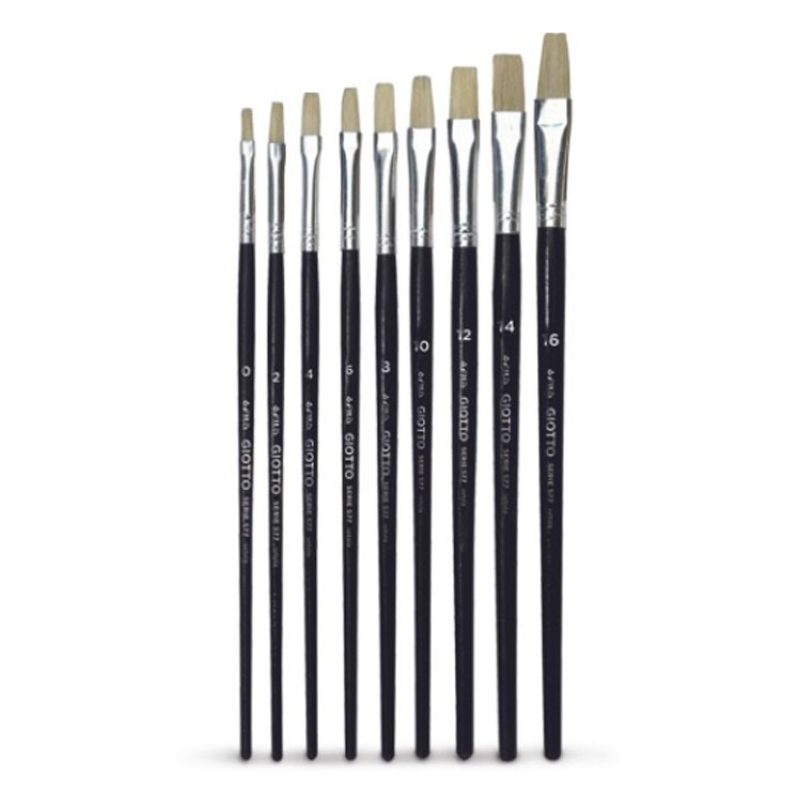 Giotto 126 pz Espositore Pennelli Fila Giotto piatti serie 577 5773...