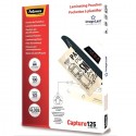 100 pouches Capture 125 micron A4 Fellowes Pouches Plastificazione Documenti 
