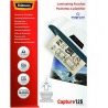 100 pouches Capture 125 micron A4 Fellowes Pouches Plastificazione ...