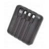 Hongu CARICABATTERIE PORTATILE POWER BANK 6800mAh Doppia USB MICRO ...