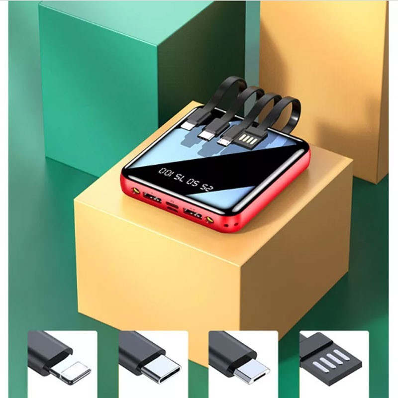 Hongu CARICABATTERIE PORTATILE POWER BANK 6800mAh Doppia USB MICRO ...