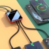 Hongu CARICABATTERIE PORTATILE POWER BANK 6800mAh Doppia USB MICRO ...