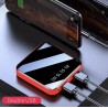 Hongu CARICABATTERIE PORTATILE POWER BANK 6800mAh Doppia USB MICRO ...