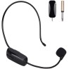 Hongu Microfono ad archetto wireless 2,4Ghz UHF portatile trasmetti...