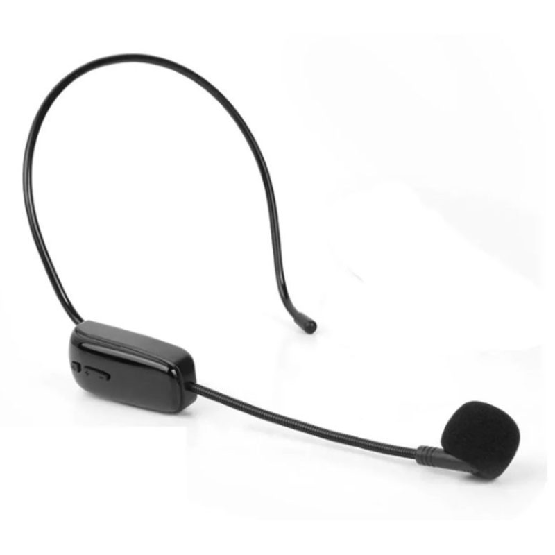 Hongu Microfono ad archetto wireless 2,4Ghz UHF portatile trasmetti...