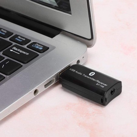 USB BLUETOOTH 5.0 RICEVITORE Trasmettitore ADATTATORE AUDIO, TV PC Auto Aux