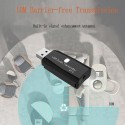 USB BLUETOOTH 5.0 RICEVITORE Trasmettitore ADATTATORE AUDIO, TV PC Auto Aux