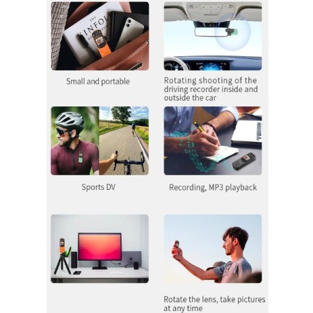 MINI VIDEOCAMERA DIGITALE TELECAMERA SPORT  AUTO MOTO Action 16mp 1080P HD