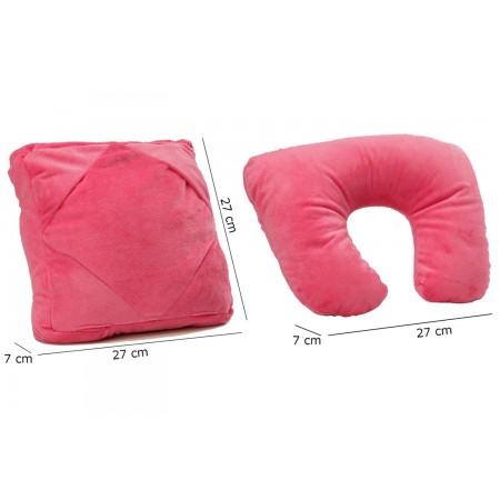 Cuscino da viaggio tablet ipad 3 in 1 trasformabile pillow poggiatesta auto