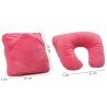 Cuscino da viaggio tablet ipad 3 in 1 trasformabile pillow poggiatesta auto