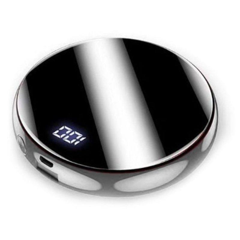 Hongu power bank 10000 MAH schermo Led Indicatore Carica USB Cavett...
